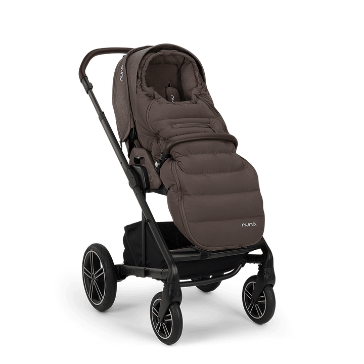 Nuna Winter Stroller Footmuff Set w/Gloves & Bag - Chestnut