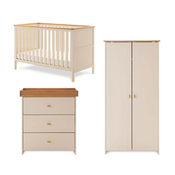 OBaby Evie 3 Piece Room Set - Cashmere