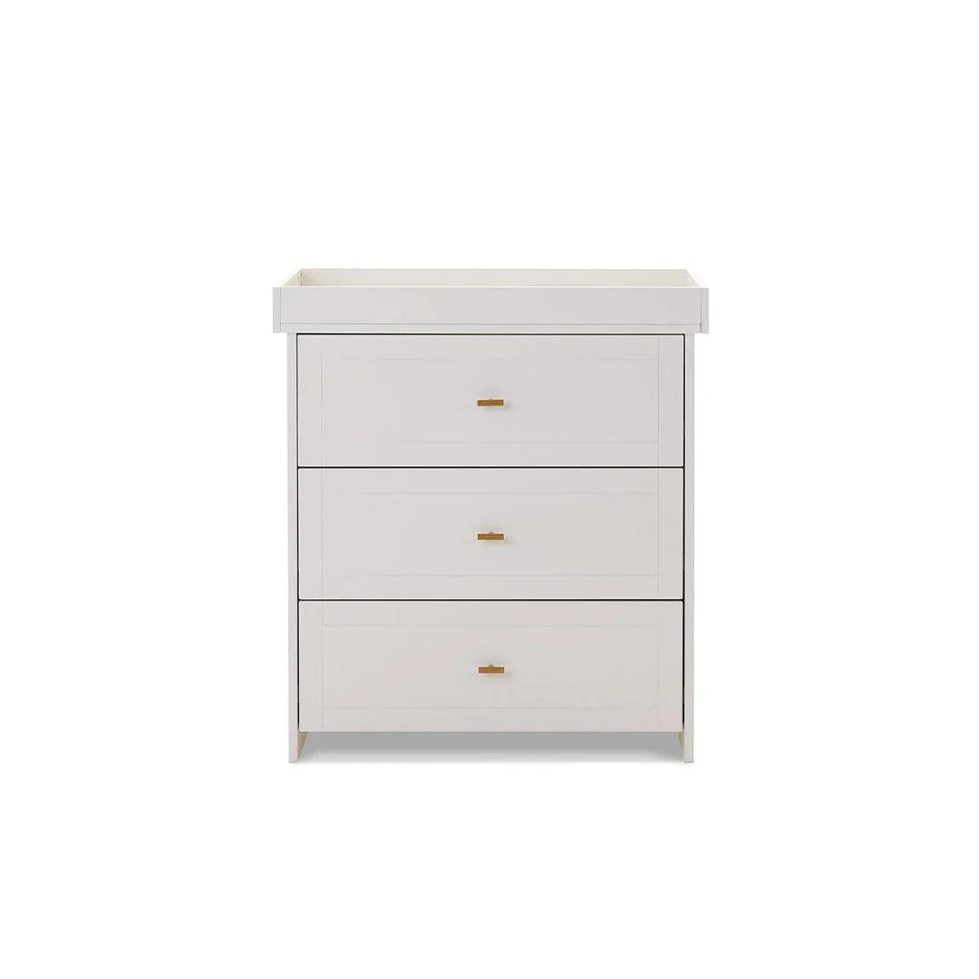 OBaby Evie 3 Piece Room Set - White