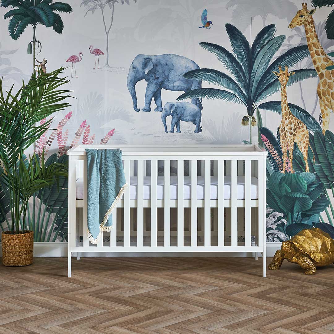OBaby Evie 3 Piece Room Set - White