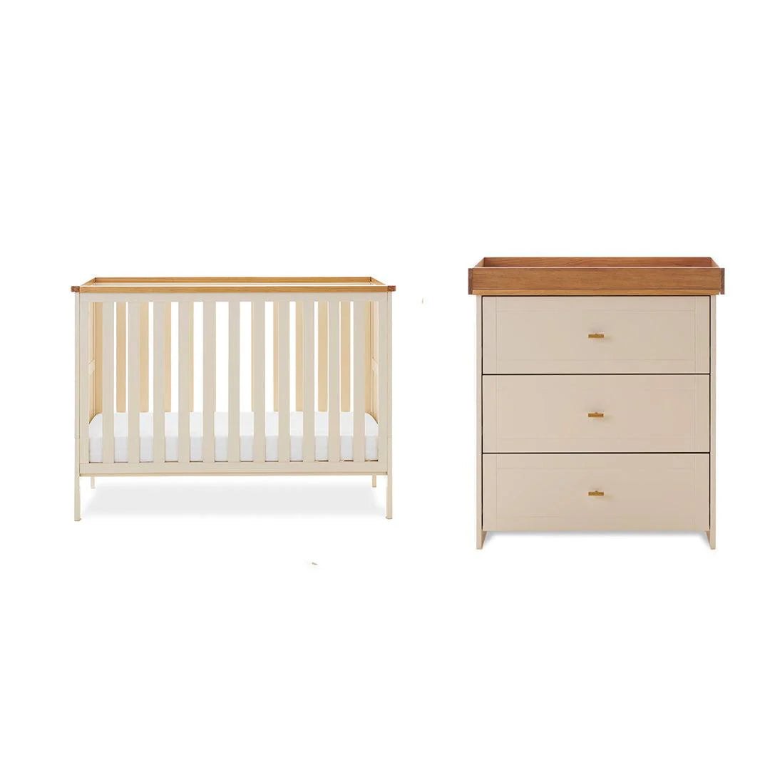 OBaby Evie Mini 2 Piece Room Set - Cashmere