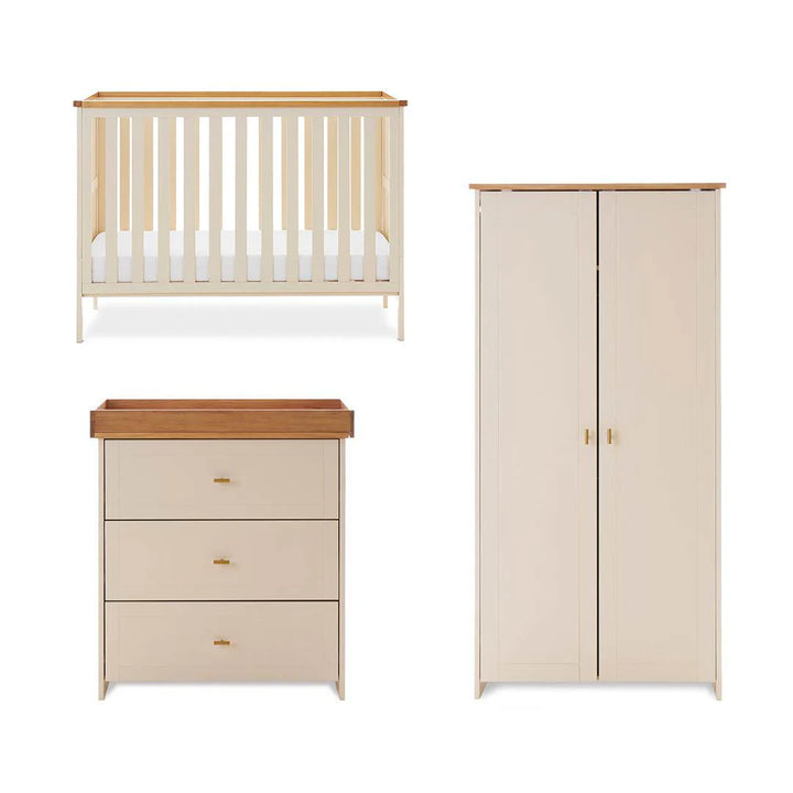 OBaby Evie Mini 3 Piece Room Set - Cashmere