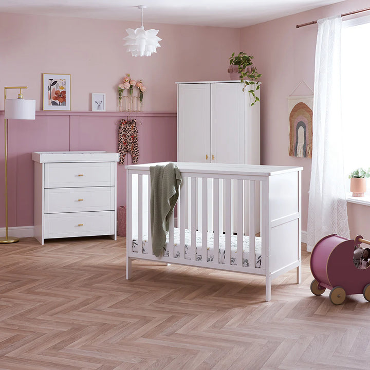 OBaby Evie Mini 3 Piece Room Set - Cashmere