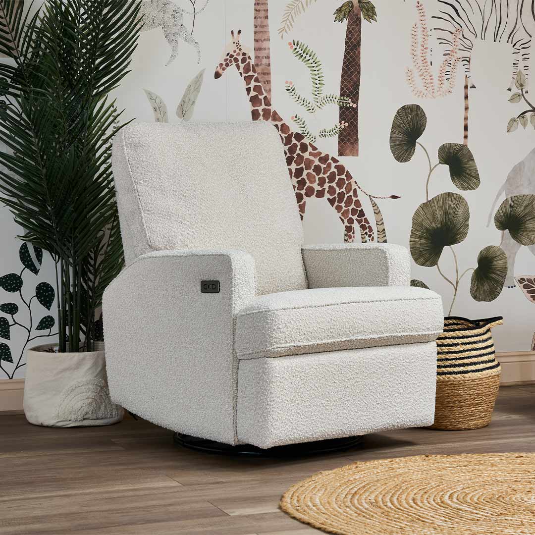 OBaby Madison Electric Recliner Chair - Boucle