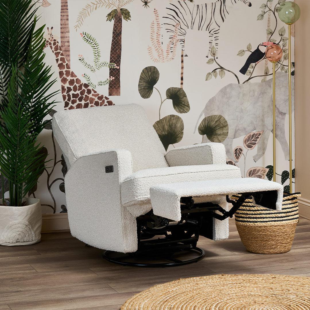 OBaby Madison Electric Recliner Chair - Boucle