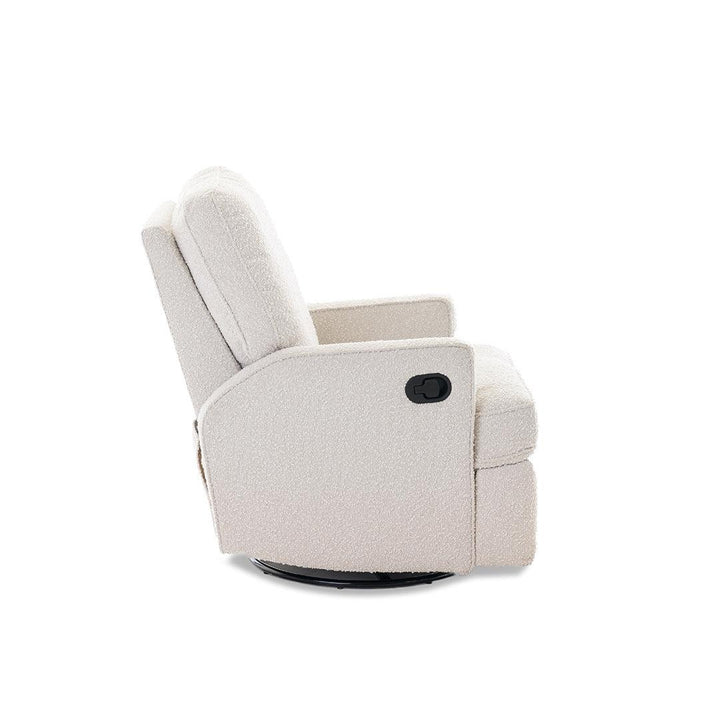 OBaby Madison Swivel Recliner Chair - Boucle Style