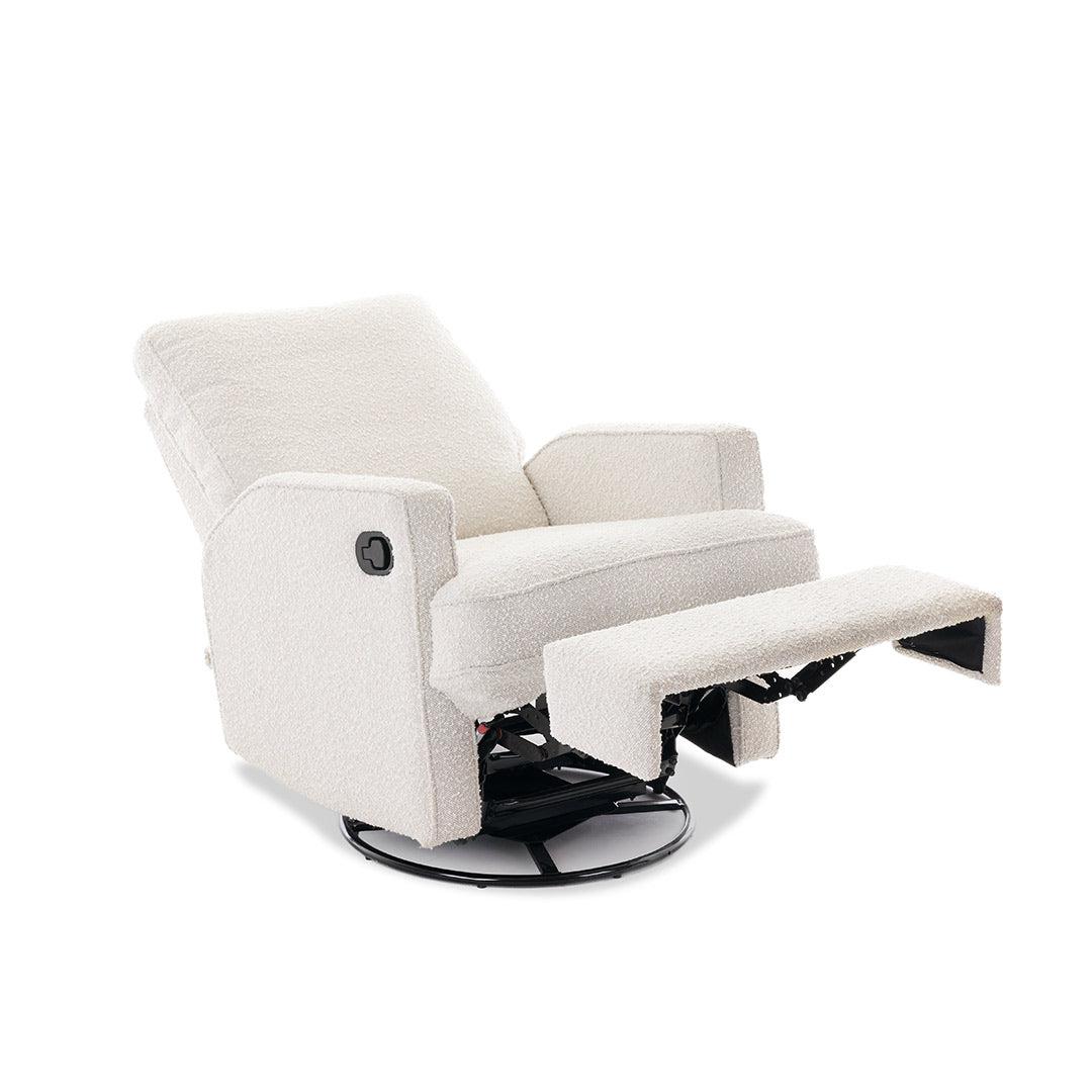 OBaby Madison Swivel Recliner Chair - Boucle Style