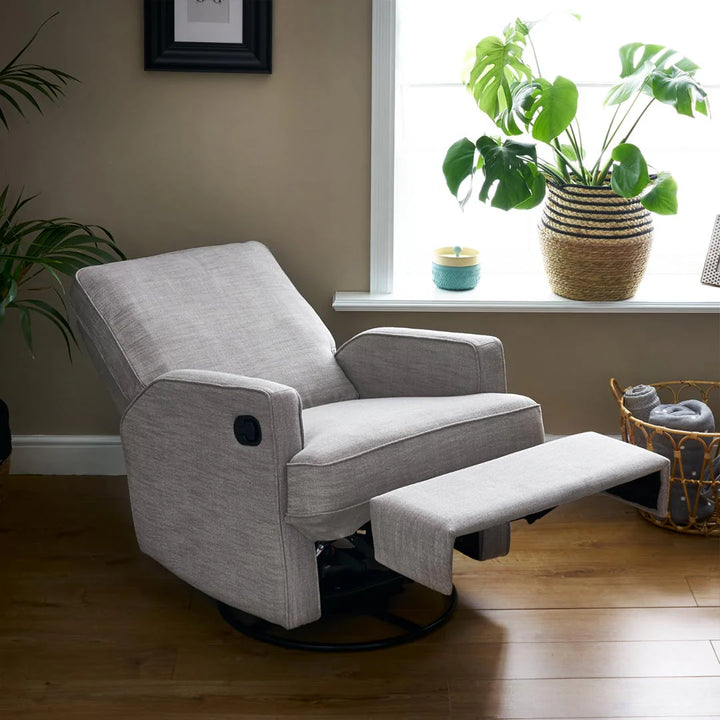 OBaby Madison Swivel Recliner Chair - Pebble