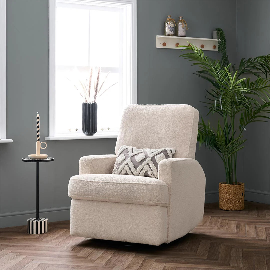OBaby Madison Electric Recliner Chair - Ivory