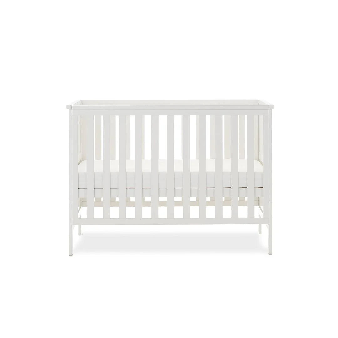 OBaby Evie Mini Cot Bed - White