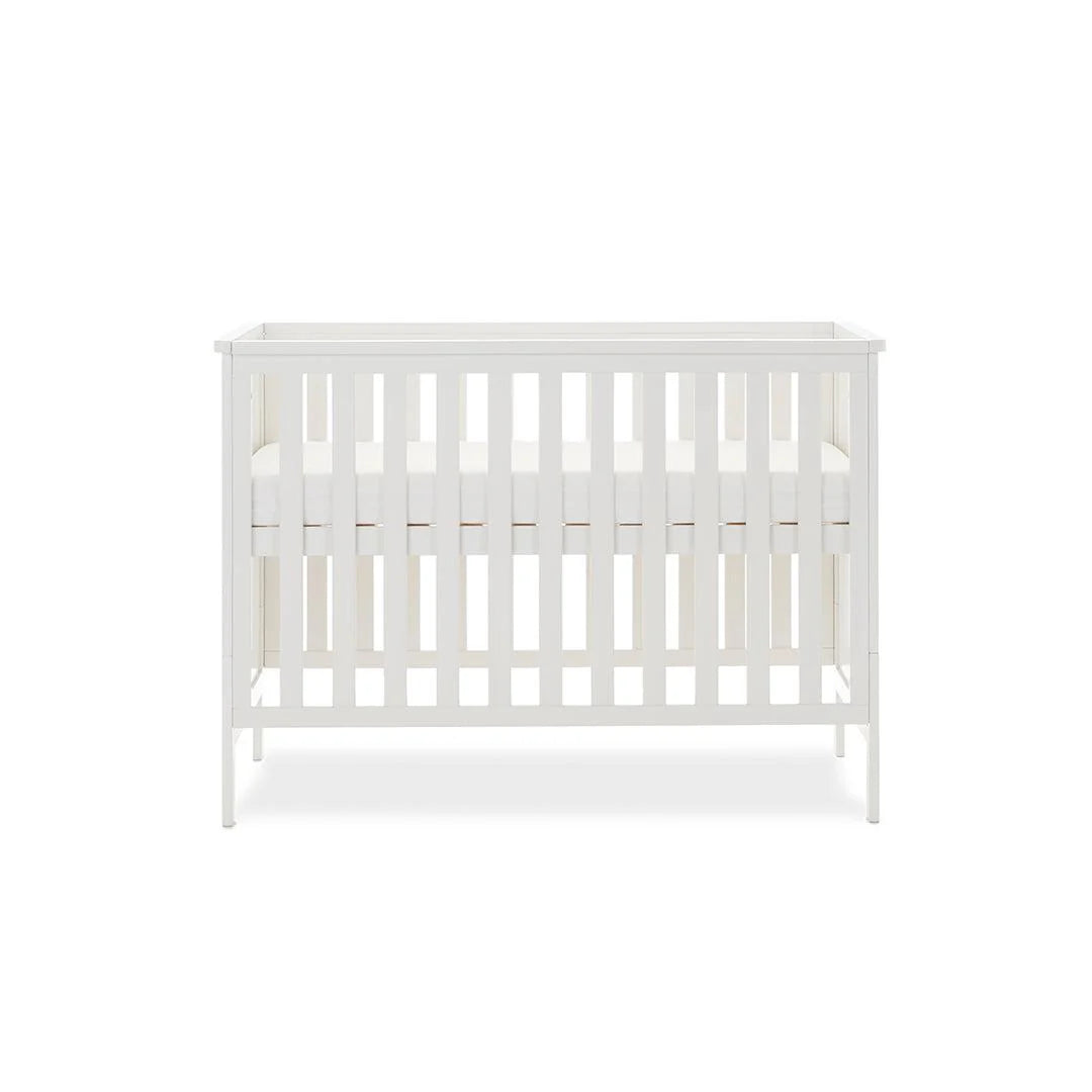 OBaby Evie Mini Cot Bed - White
