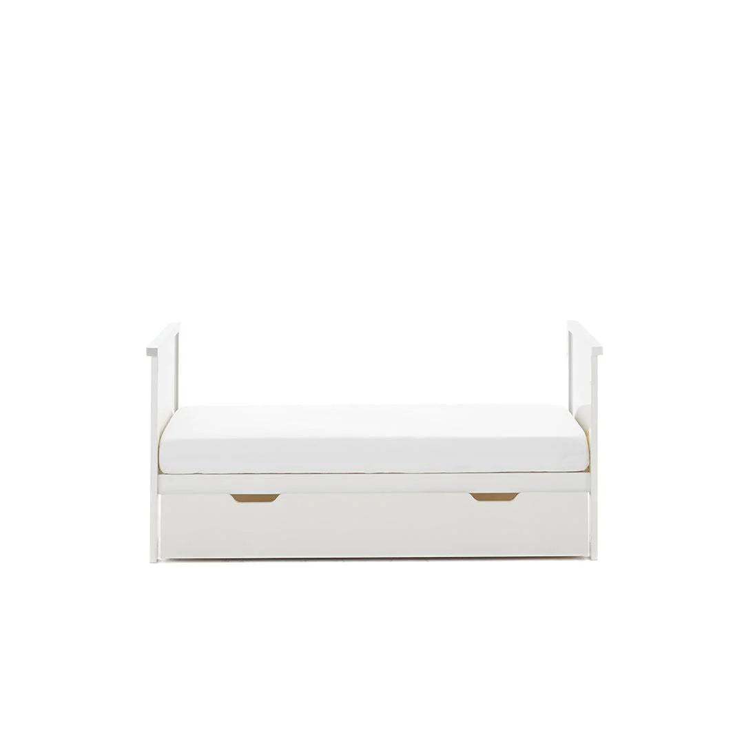 OBaby Evie Mini Cot Bed - White