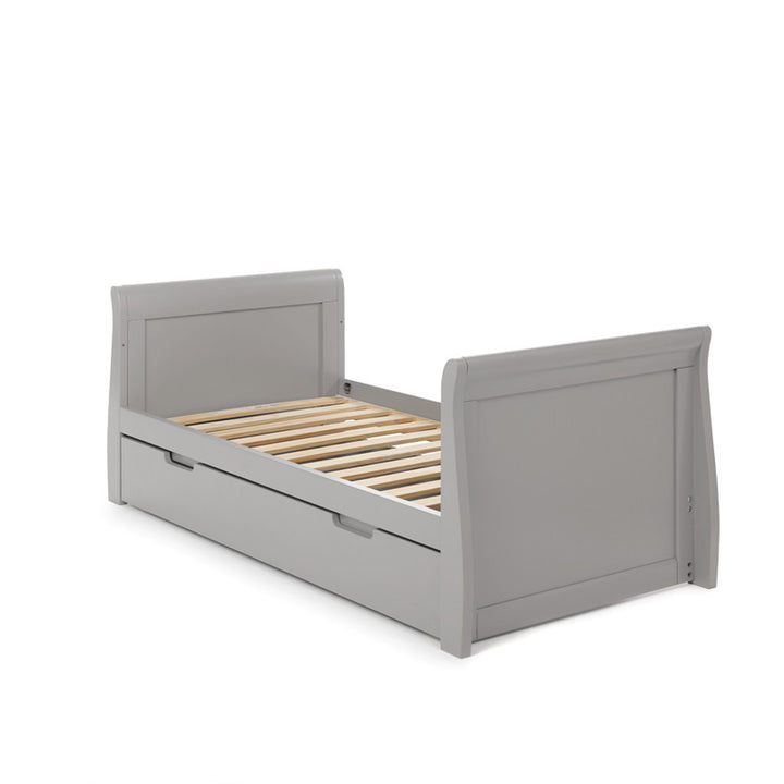 OBaby Stamford Classic Cot Bed - Warm Grey