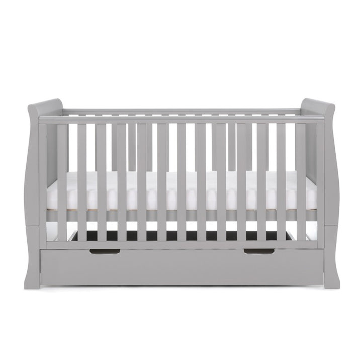 OBaby Stamford Classic Cot Bed - Warm Grey