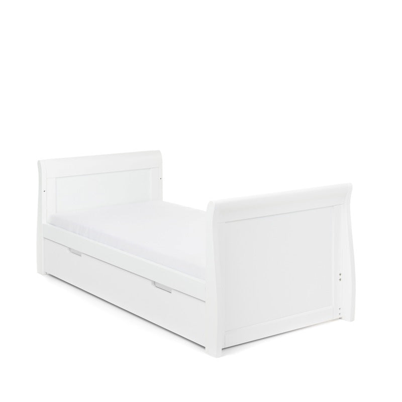 OBaby Stamford Classic Cot Bed - White