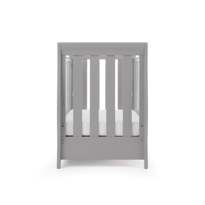 OBaby Stamford Mini Cot Bed - Warm Grey