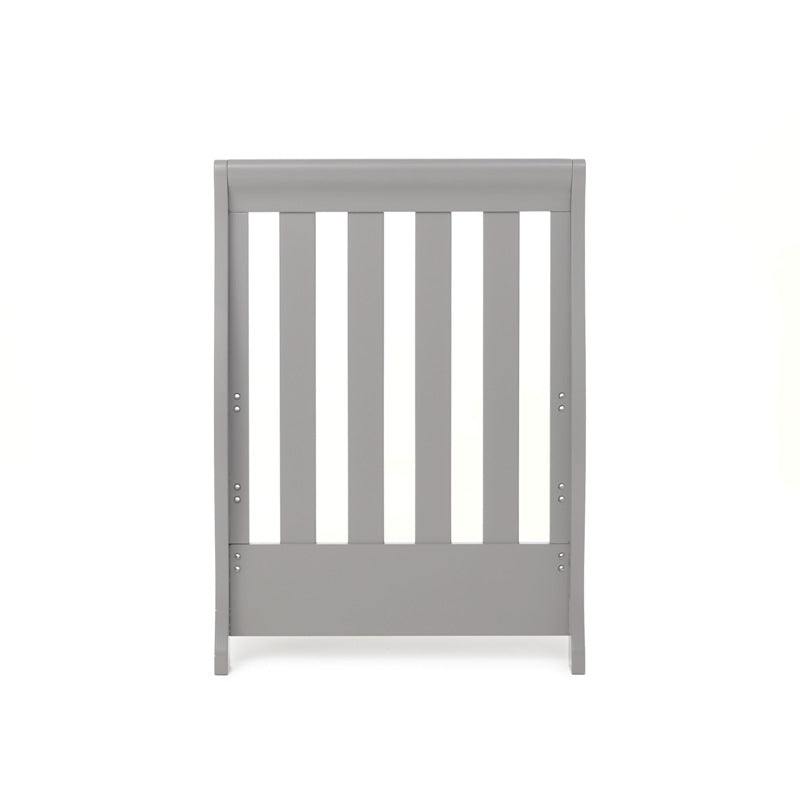 OBaby Stamford Mini Cot Bed - Warm Grey