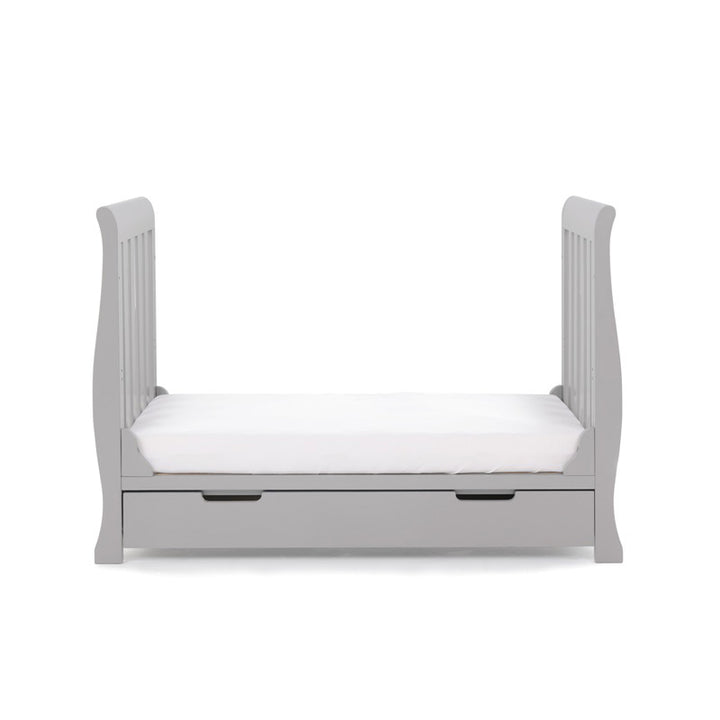 OBaby Stamford Mini Cot Bed - Warm Grey