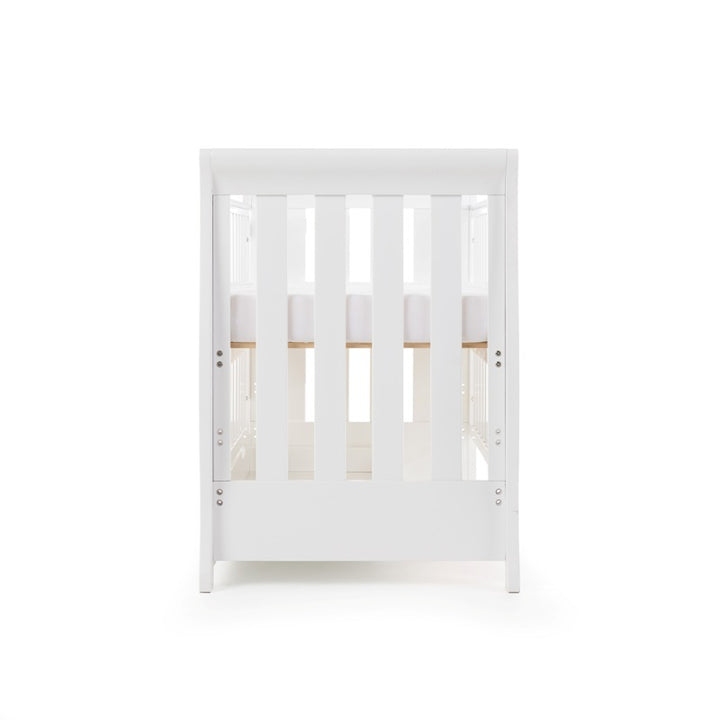 OBaby Stamford Mini Cot Bed - White