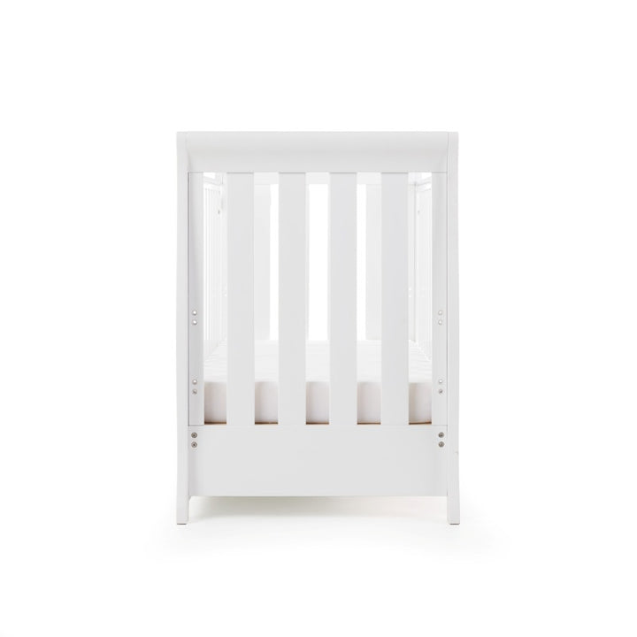 OBaby Stamford Mini Cot Bed - White