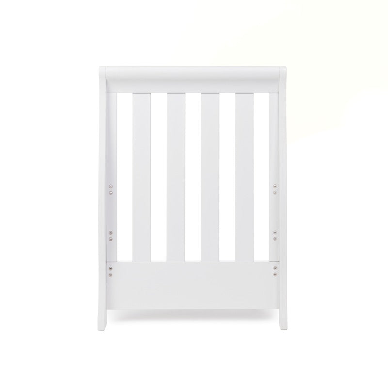 OBaby Stamford Mini Cot Bed - White