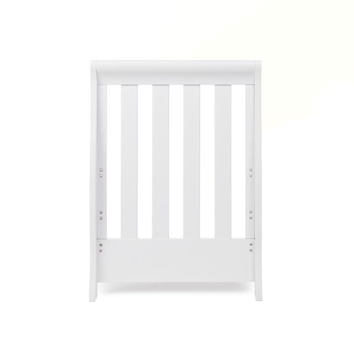 OBaby Stamford Mini Cot Bed - White