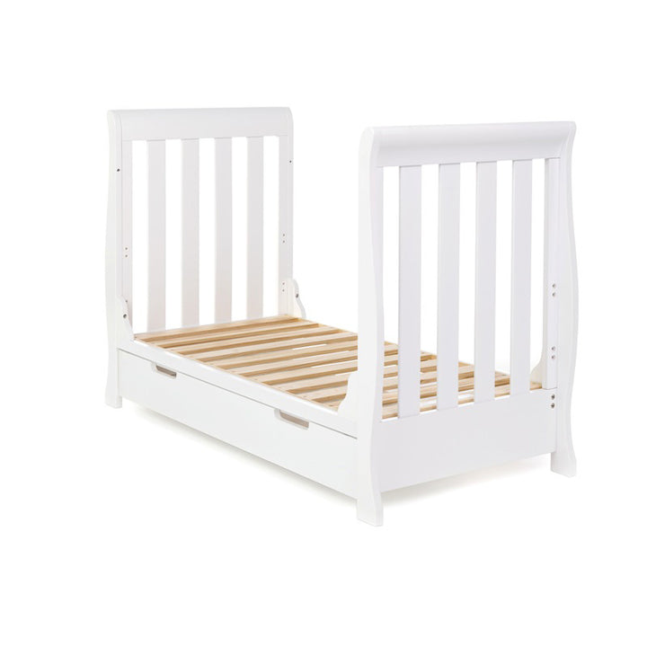 OBaby Stamford Mini Cot Bed - White