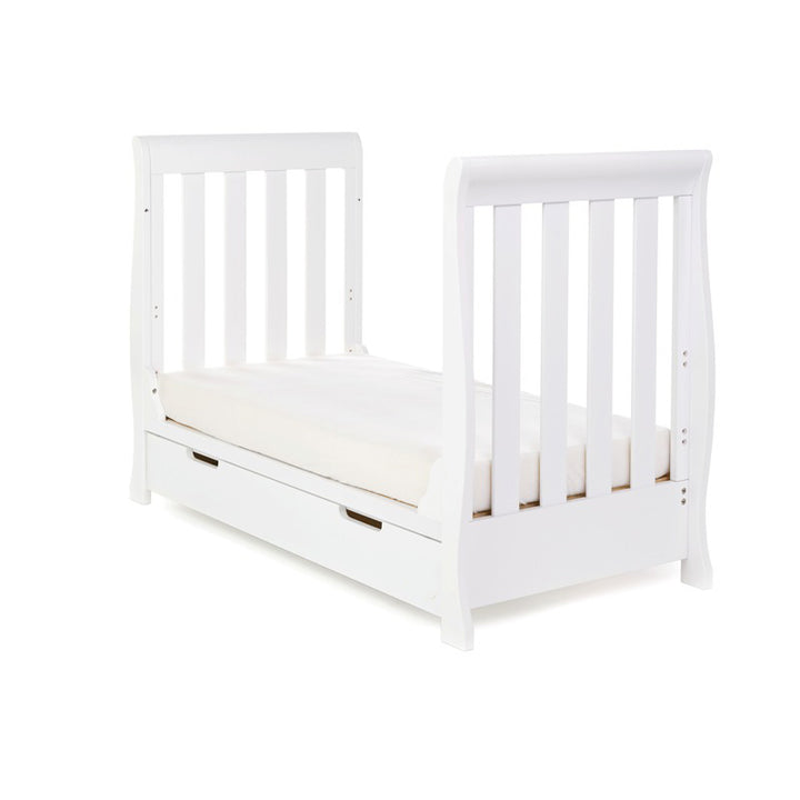 OBaby Stamford Mini Cot Bed - White