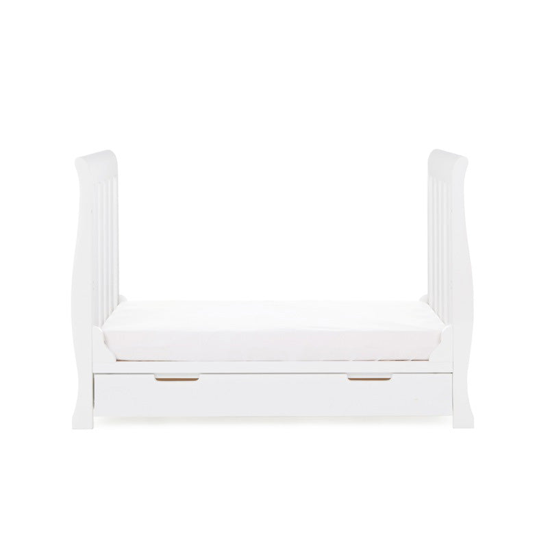 OBaby Stamford Mini Cot Bed - White