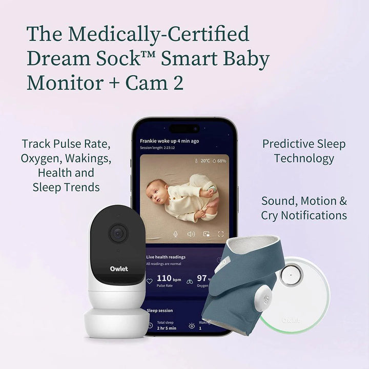 Dream Sock 3 + Cam 2 Bundle- Bedtime Blue