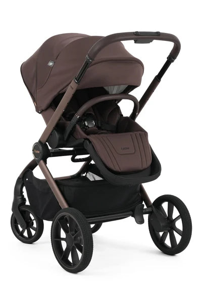 Oyster Vee Stroller & Carrycot Package - Chocolate