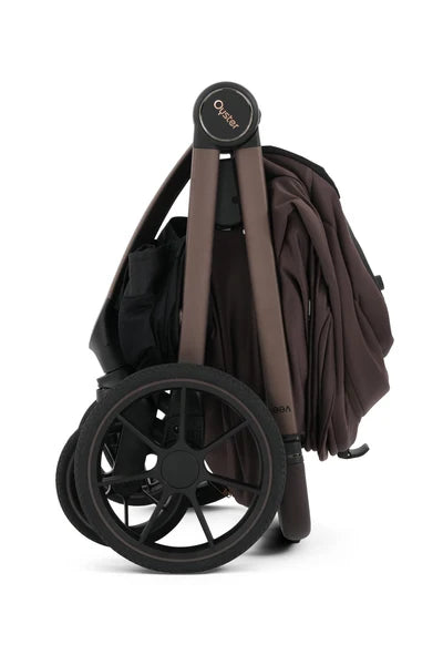 Oyster Vee Stroller & Carrycot Package - Chocolate