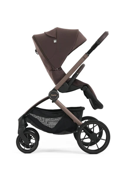 Oyster Vee Stroller & Carrycot Package - Chocolate