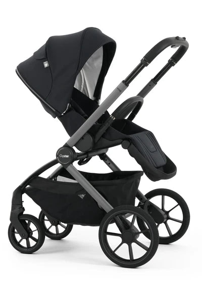 Oyster Vee Stroller & Carrycot Package - Liquorice