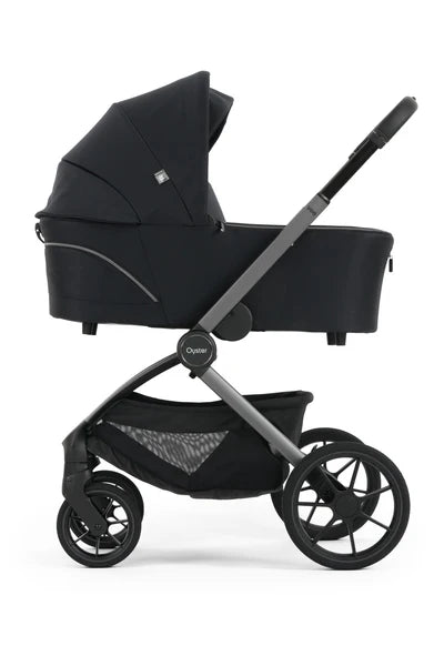 Oyster Vee Stroller & Carrycot Package - Liquorice