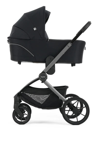 Oyster Vee Stroller & Carrycot Package - Liquorice