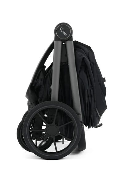Oyster Vee Stroller & Carrycot Package - Liquorice