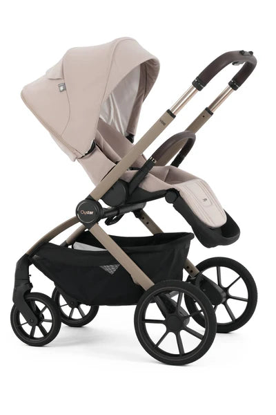 Oyster Vee Stroller & Carrycot Package - Vanilla