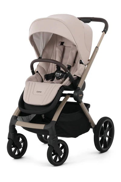 Oyster Vee Stroller & Carrycot Package - Vanilla