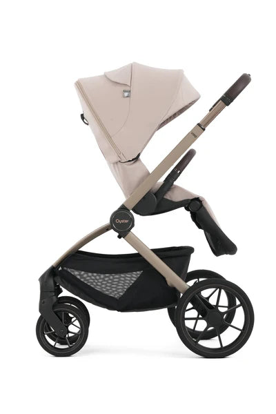 Oyster Vee Stroller & Carrycot Package - Vanilla