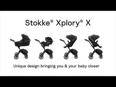 Stokke Xplory X Pushchair & Carrycot - Modern Grey