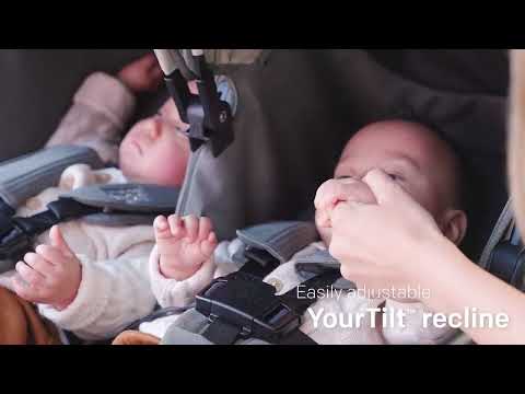 Joie Estrella Double Stroller - Evergreen