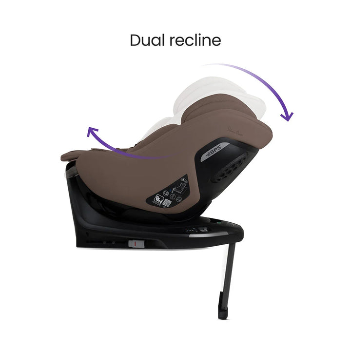 Silver Cross Approach Plus 360 Car Seat - Timeless Cocoa