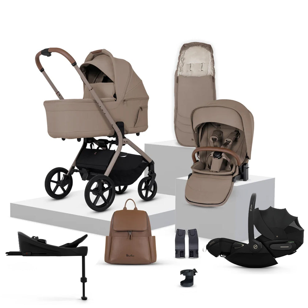 Silver Cross Breez Cybex Cloud S Bundle - Champagne