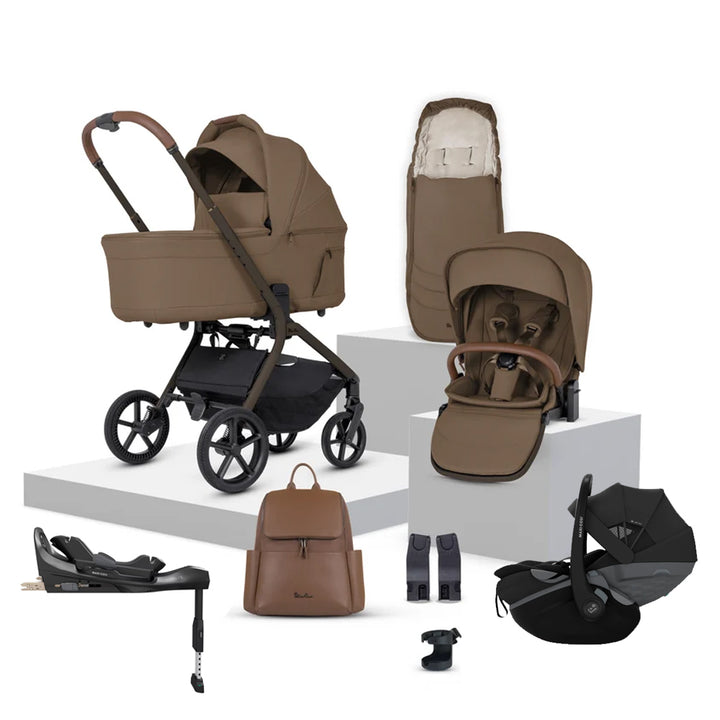Silver Cross Breez Maxi-Cosi Pebble Slide Pro Bundle - Maple