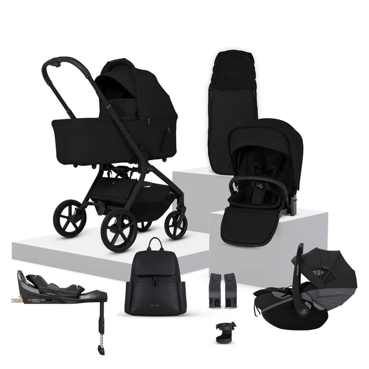 Silver Cross Breez Maxi-Cosi Pebble Slide Pro Bundle - Onyx