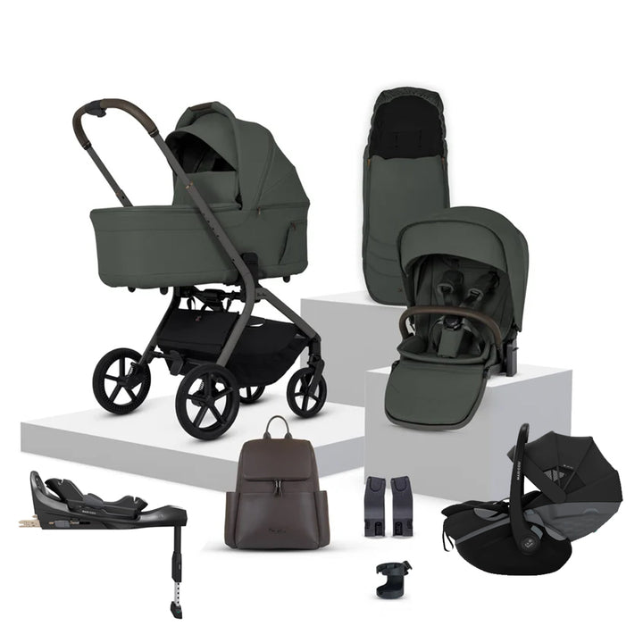 Silver Cross Breez Maxi-Cosi Pebble Slide Pro Bundle - Pewter