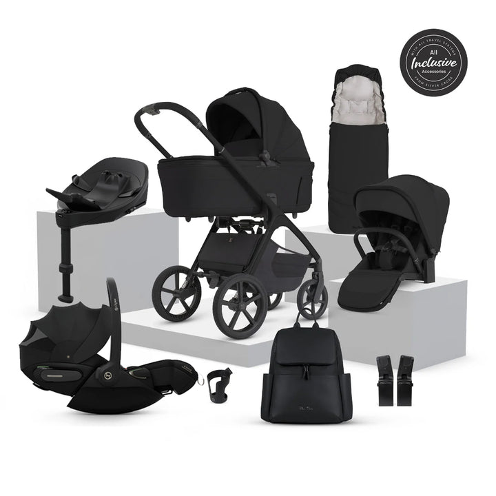 Silver Cross Cove 2 Cybex Cloud S Car Seat Bundle - Onyx