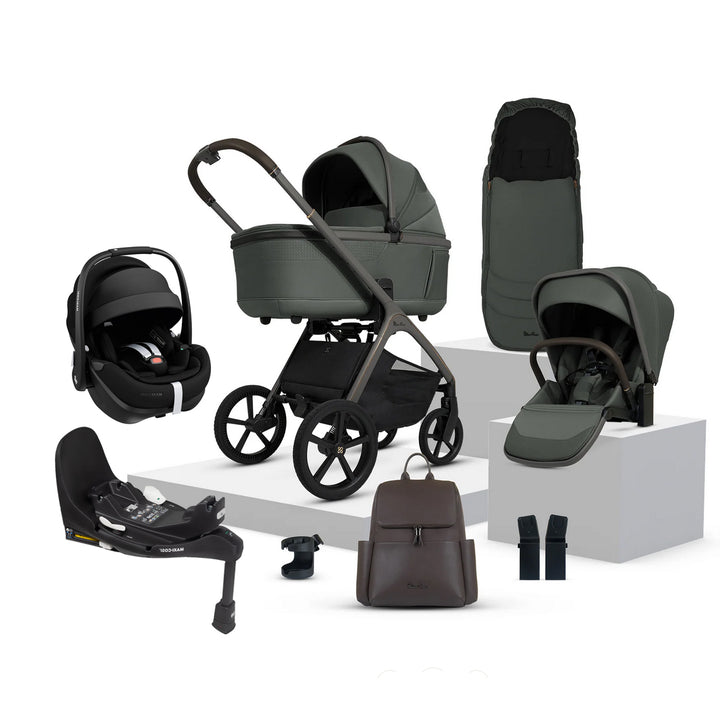 Silver Cross Cove Pebble Pro2 Bundle - Pewter