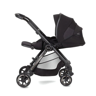 Silver Cross Dune Ultimate Bundle with First Bed Folding Carrycot - Space